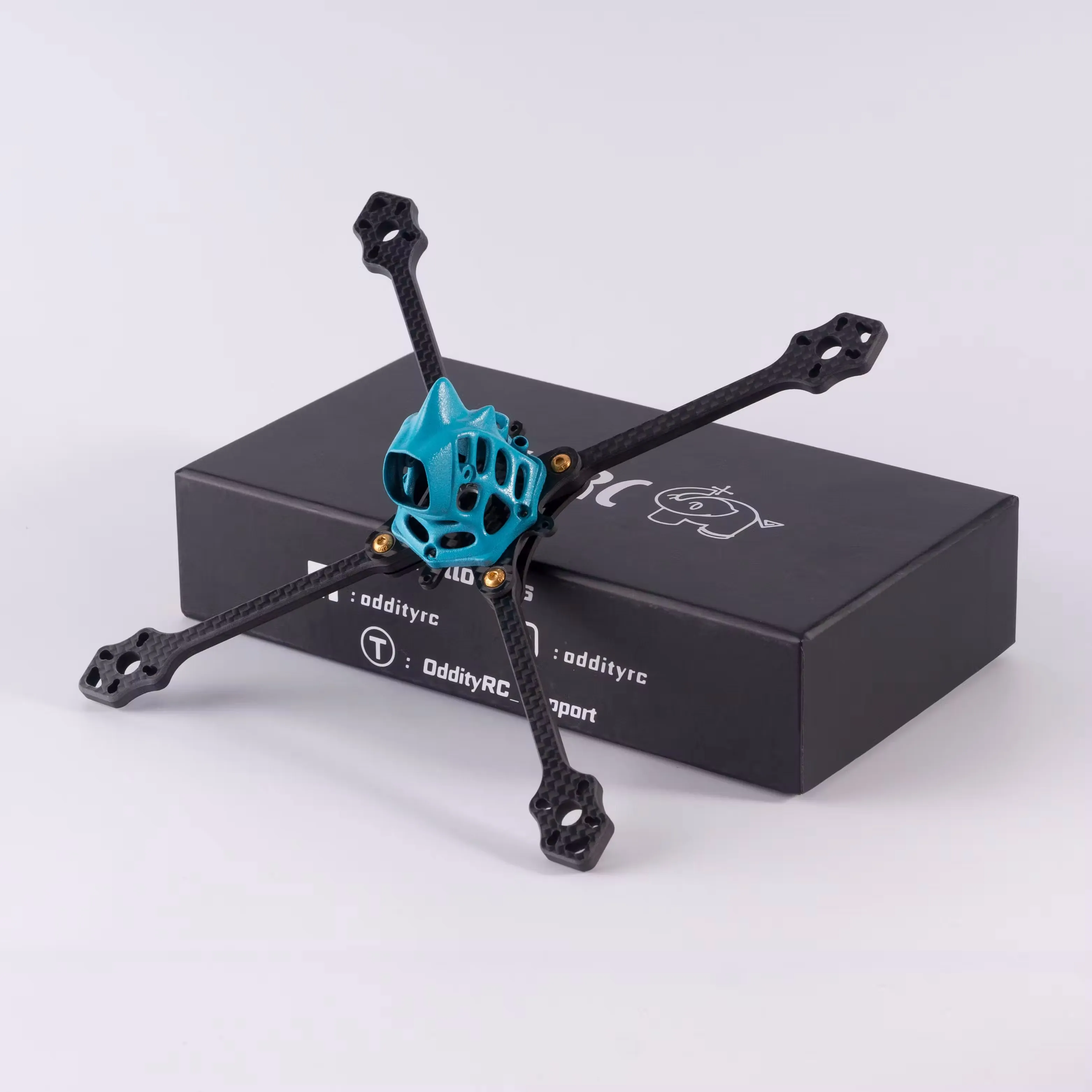 Cadre Toothpick FPV 5/4 pouces Ultra-léger 33g Fibre Carbone T700