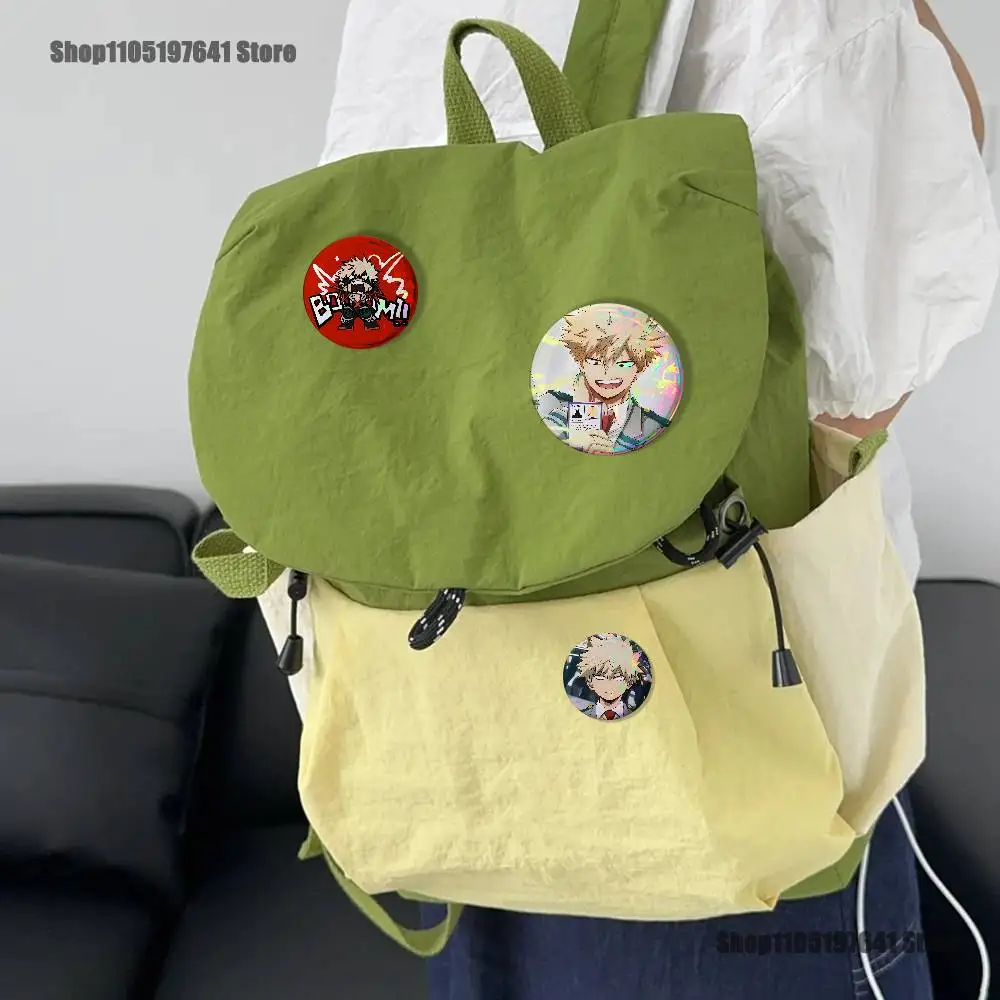 Bakugo Academia Heroes: Creative Button Badge Brooch