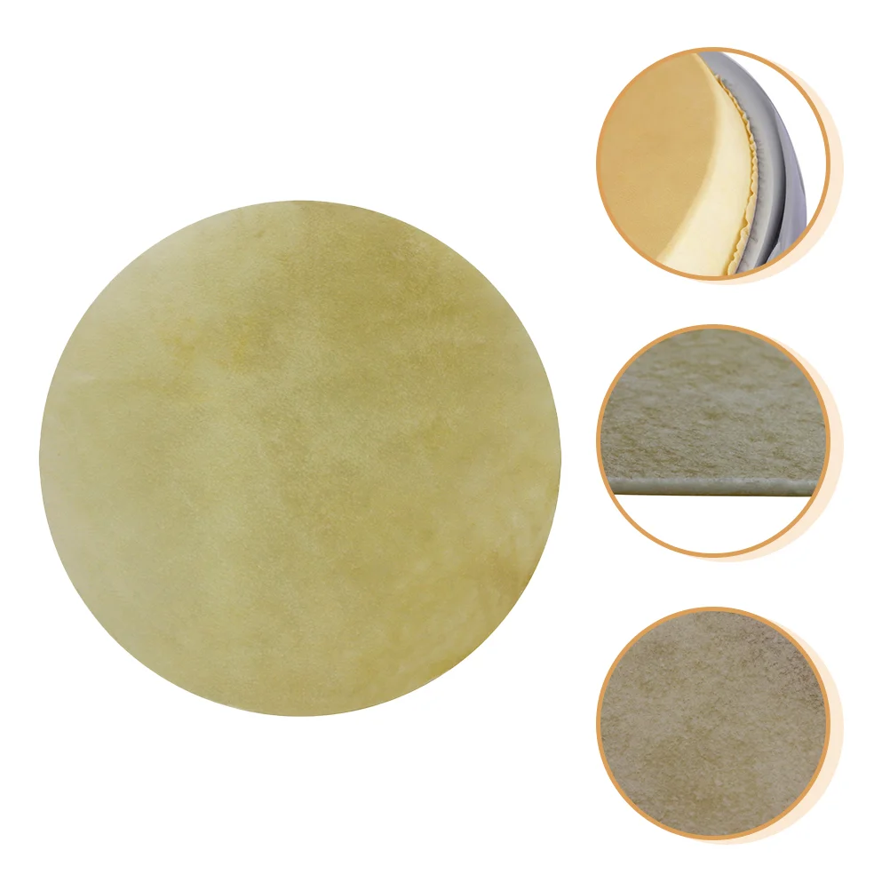 

2 Pcs Djembe Bongos Skin Durable Buffalo African Drum Head Skin Skin Replacement Head African Accessories