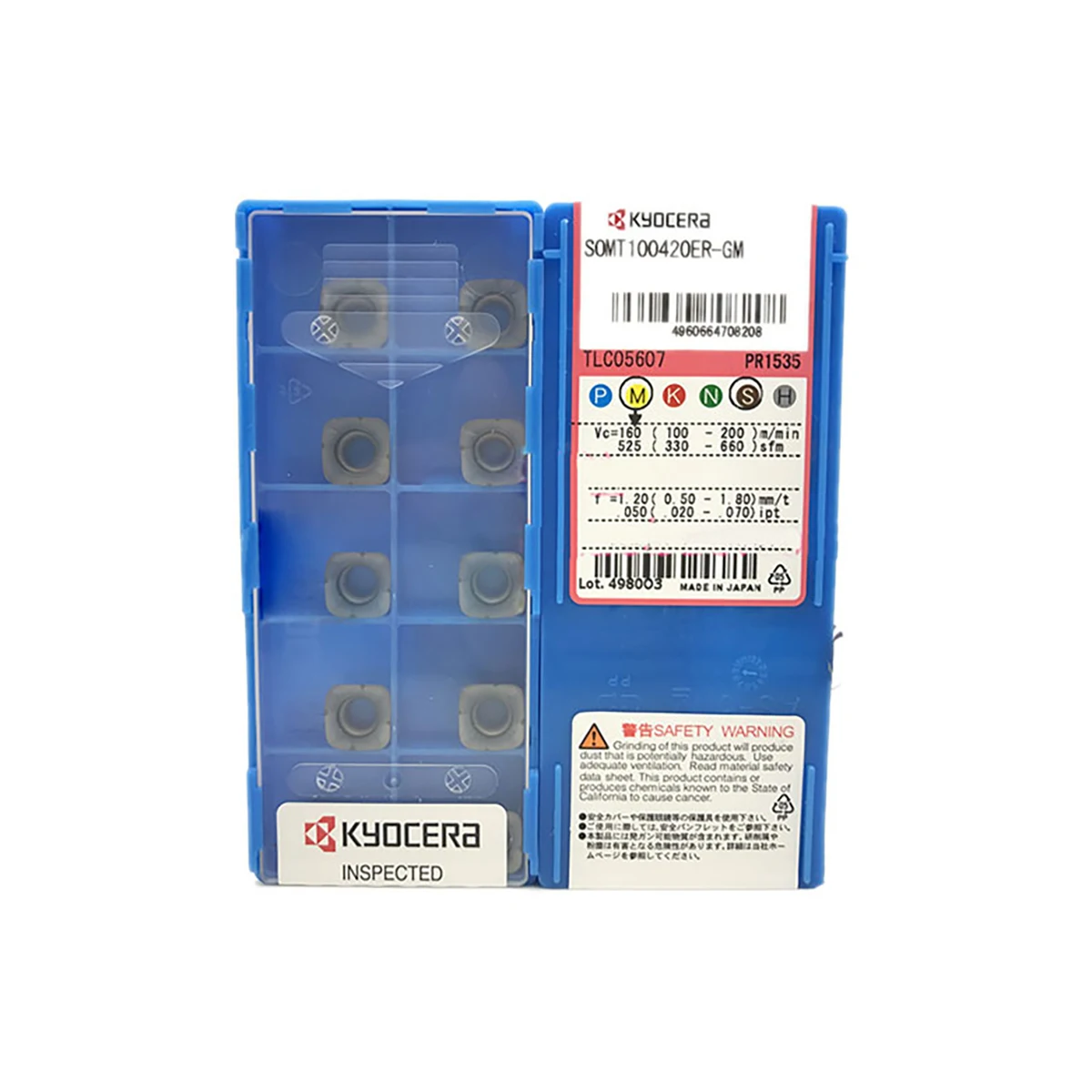 

Kyocer a 100% Original SOMT SOMT10 SOMT1004 SOMT100420 SOMT100420ER GM SOMT100420ER-GM PR1535 Milling Inserts