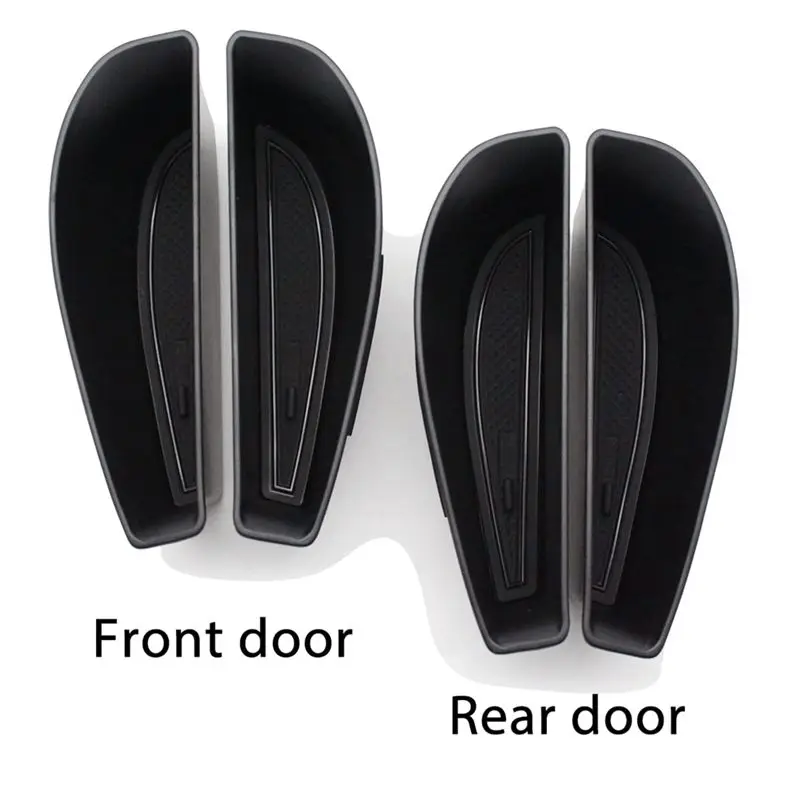 VW ID.4 ID4 2021-2023 도어 핸들 암레스트 트레이 오거나이저 인테리어 부품용 도어 핸들 수납함