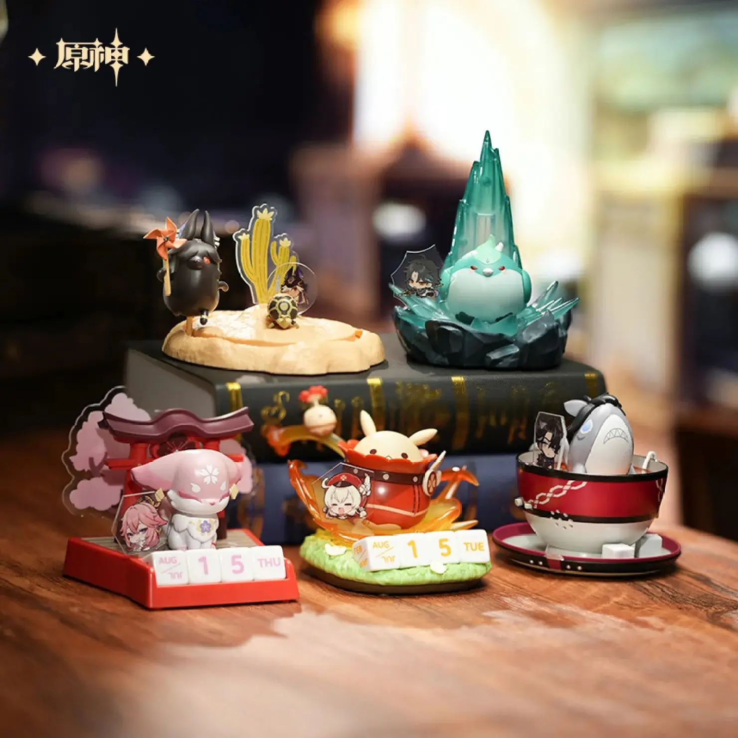 Genuine] Teyvat Zoo Theme Series Desktop Ornaments Genshin Impact