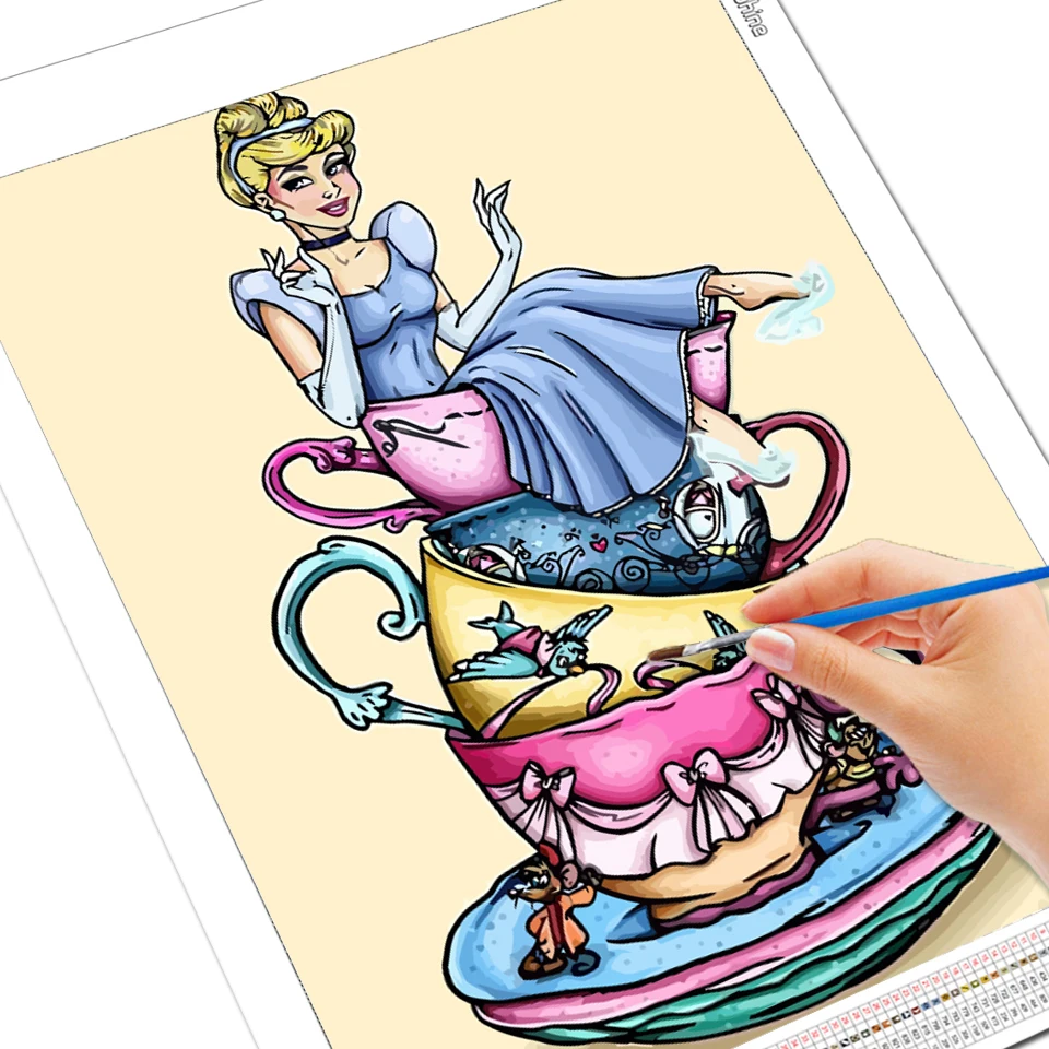 Pintar e Colorir: Colorir Branca de Neve Pintar Desenhos