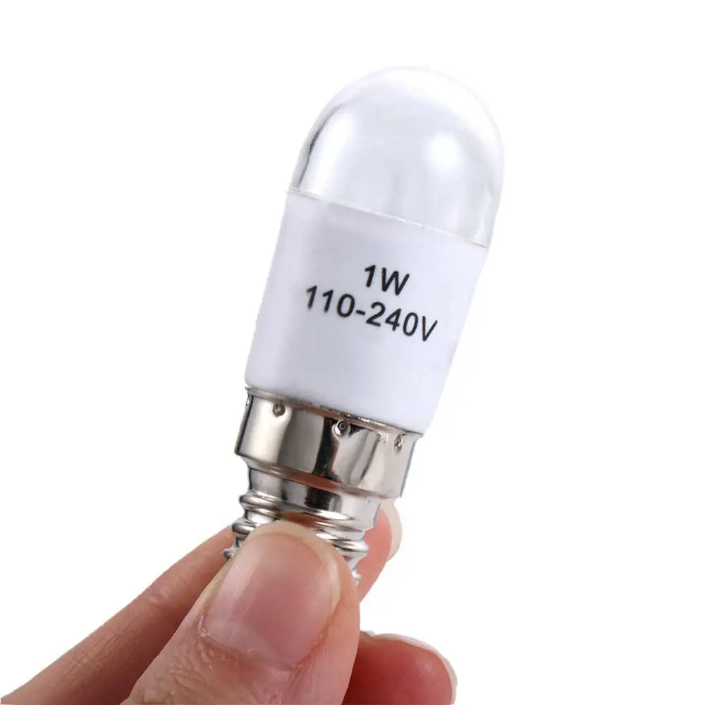 1pcs Led Light Bulb Screw-In for Sewing Machine Universal Craft Sewing Supplies E12 E14 BA15D 0.7W 220V