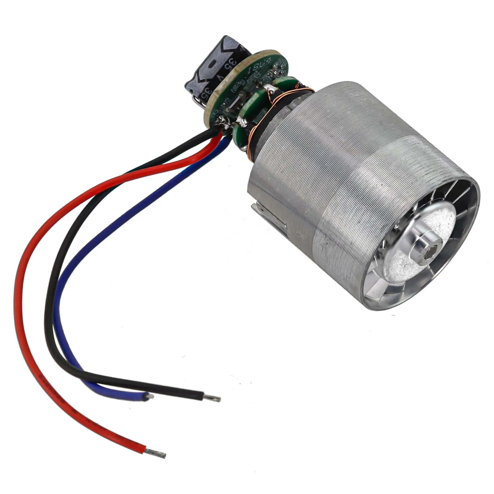 Moteur Ventilateur Brushless Turbo 12V 100000 RPM - Puissance 60W, Alliage Aluminium, Avec Régulateur De Vitesse