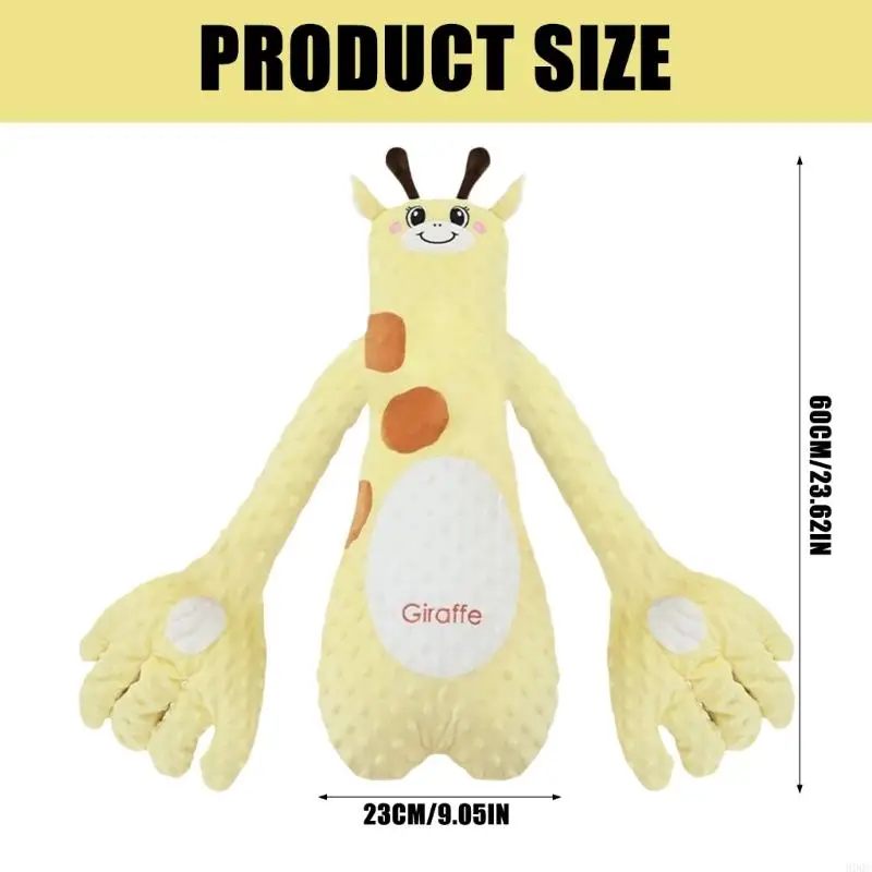 900C Infant Exhaust Pillow Hand without Gentle Patting for Soothing Baby Sleep 0 to 12 Months Toddler Comforting Toy 6