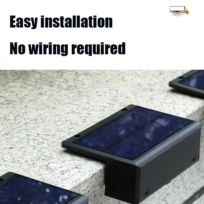Solar Square Outdoor Wall Light 2