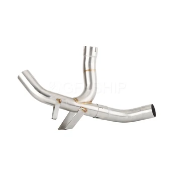 Per Ducati Multistrada 1200 Enduro 2016-2019 Multistrada 1260 E 19-21 MTS 1200 1260 fuga moto tubo di collegamento di scarico Slip-on