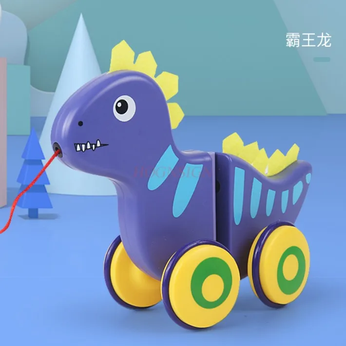 Children's leashed animal crawling, dragging, and crawling toys, 1-3 years old, towing and learning to walk 5