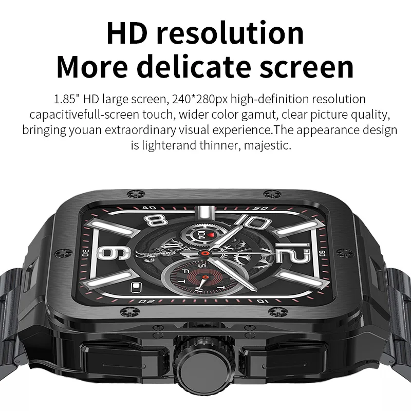 LIGE 2023 PPG Smartwatch  ȭ   ð      Ʈ ġ  Reloj Hombre