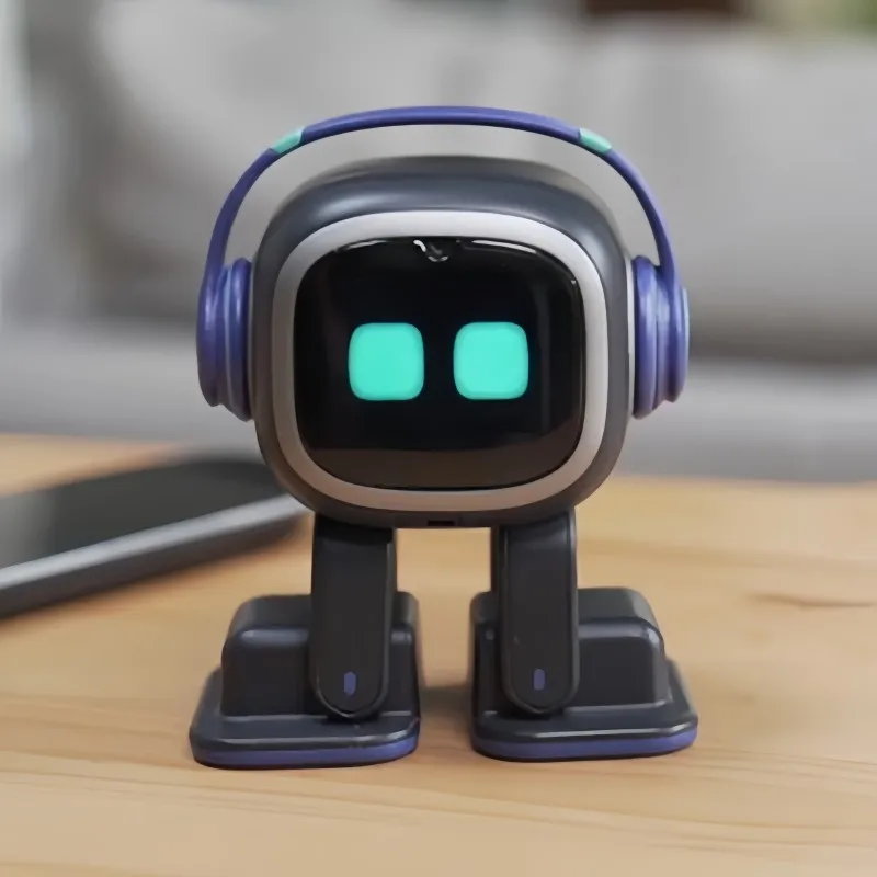 Emo-Robot Inteligente para mascotas, juguete electrónico de Pvc, con voz,  para regalo de Navidad