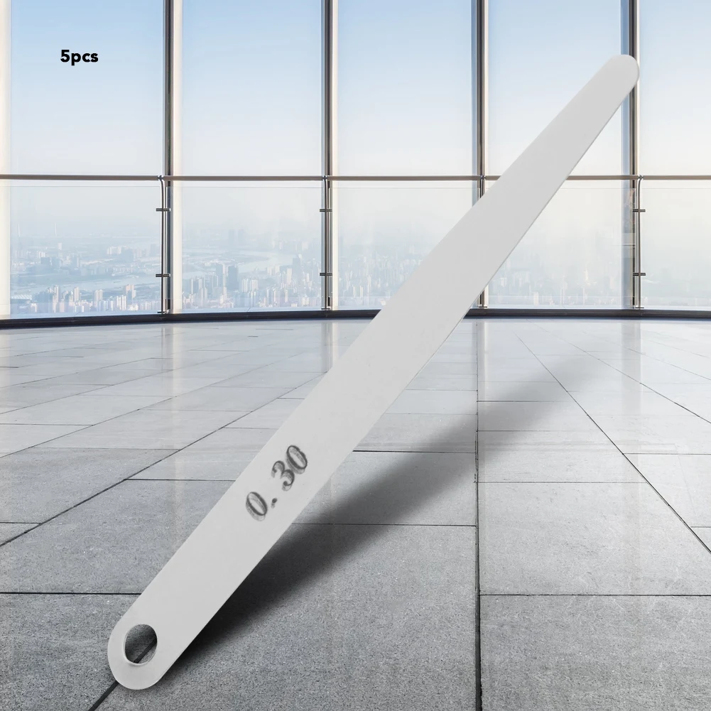 Feeler Gap Gage 0.2/0.3 Stainless Steel Feeler Gauge Ruler Welding Inspection Tool Gauge Stainless Steel Gage
