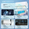 MJY large 1.5-horse cooling and heating first-class energy efficiency air conditioner on-hook wall-mounted frequency conversion 3
