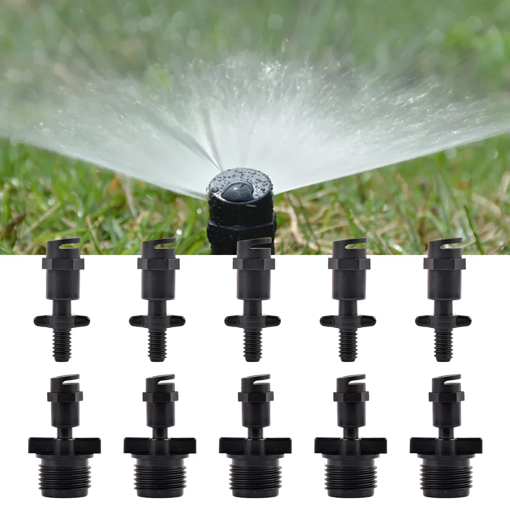 20Pcs Garden 180 Degrees Refraction Nozzle Misting Sprinkler  thread connector Garden Lawn watering sprinklers