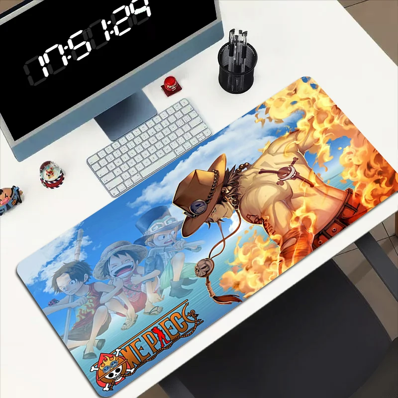 Mouse Pad Kawaii Xxl Mause One Piece Mousepad Anime Jogos