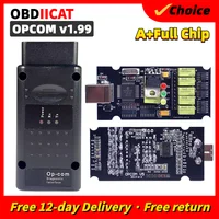OBDIICAT OPCOM 2021 V1.99 Professional Diagnostic Tools For Opel OPCOM OP-COM With PIC18F458 Firmware V1.95Auto Scanner 1