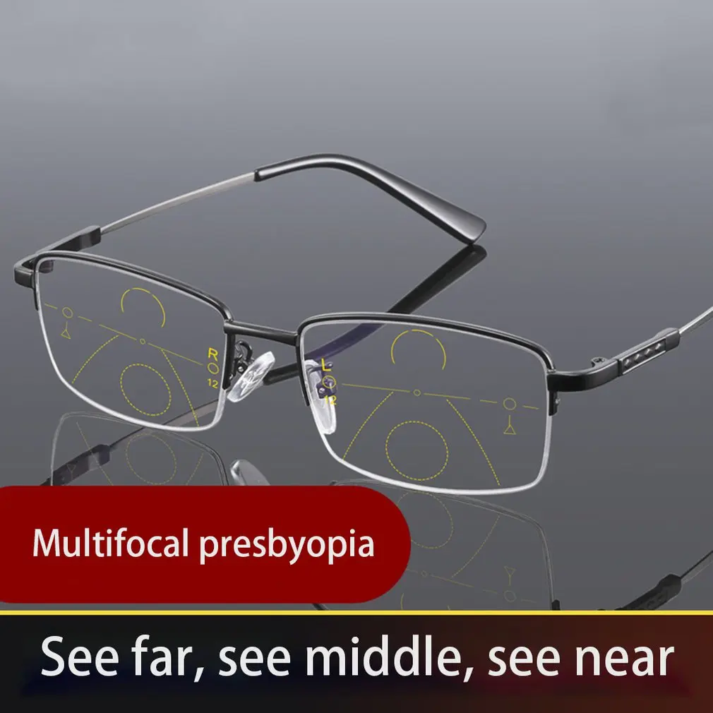

2022 умные цветные очки для чтения двойного назначения с защитой от синего света Автоматический зум многофокальные прогрессивные очки для дальнозоркости