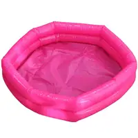 Portable Summer Inflatable Swimming Pool PVC Round Baby Swimming Pool Outdoor 60cm Play Water Bathtub for Kids 2