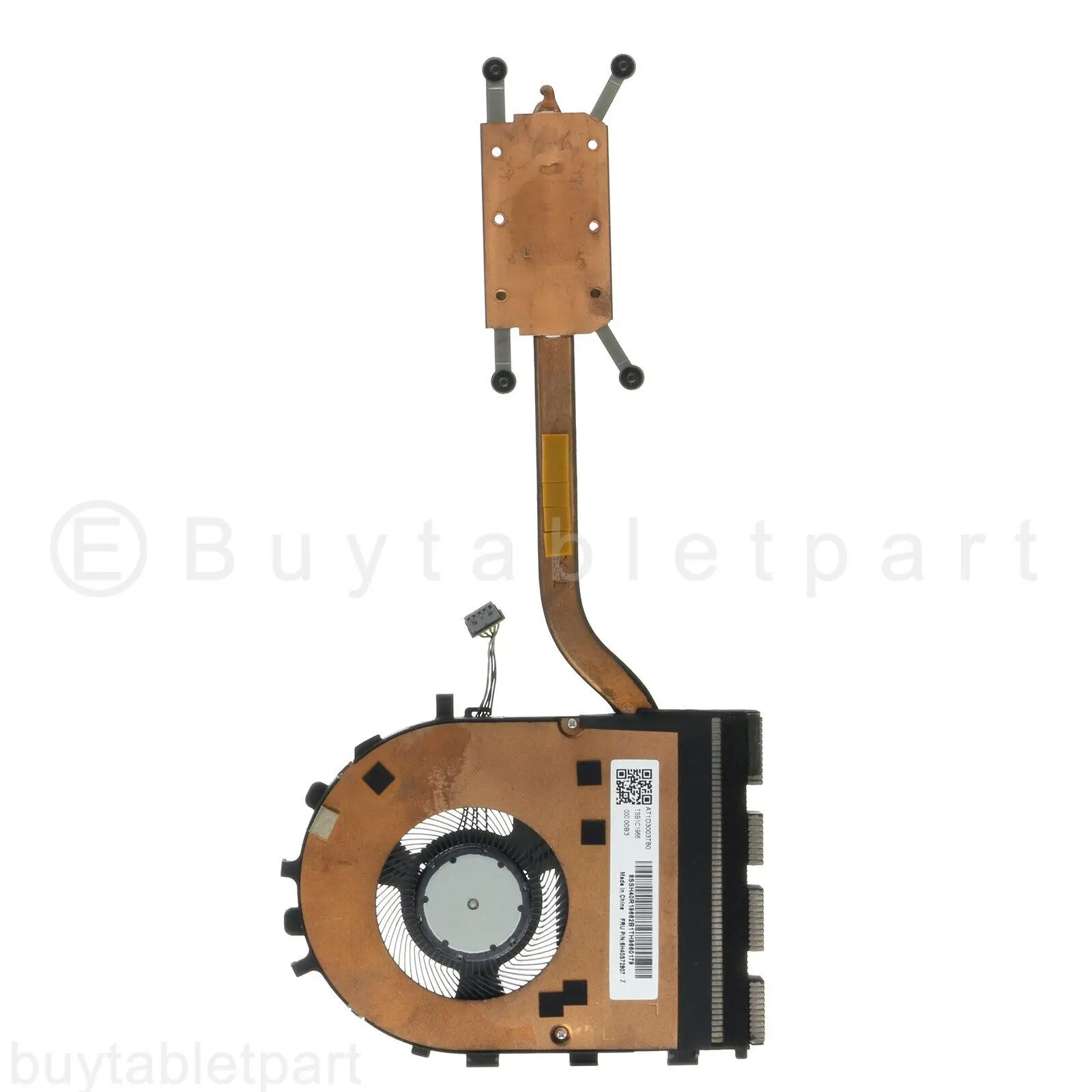 Cpu Ventilador com Dissipador de Calor para Lenovo Thinkpad E14 E15 Gen1 5h40s72907 Novo - Imagem 2
