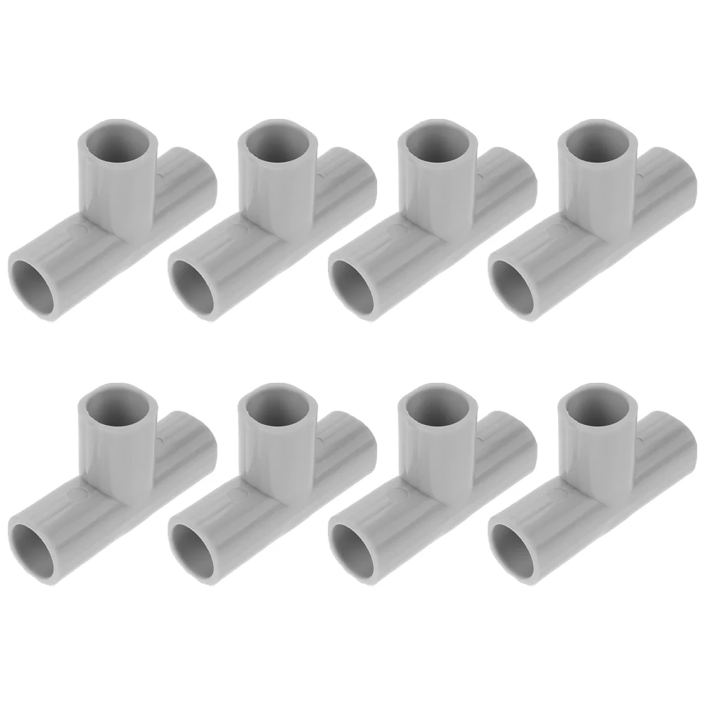 8 Pcs Baby Guardrail Playpen Replacement Parts Gate Fence Thread Pvc Connectors Fittings