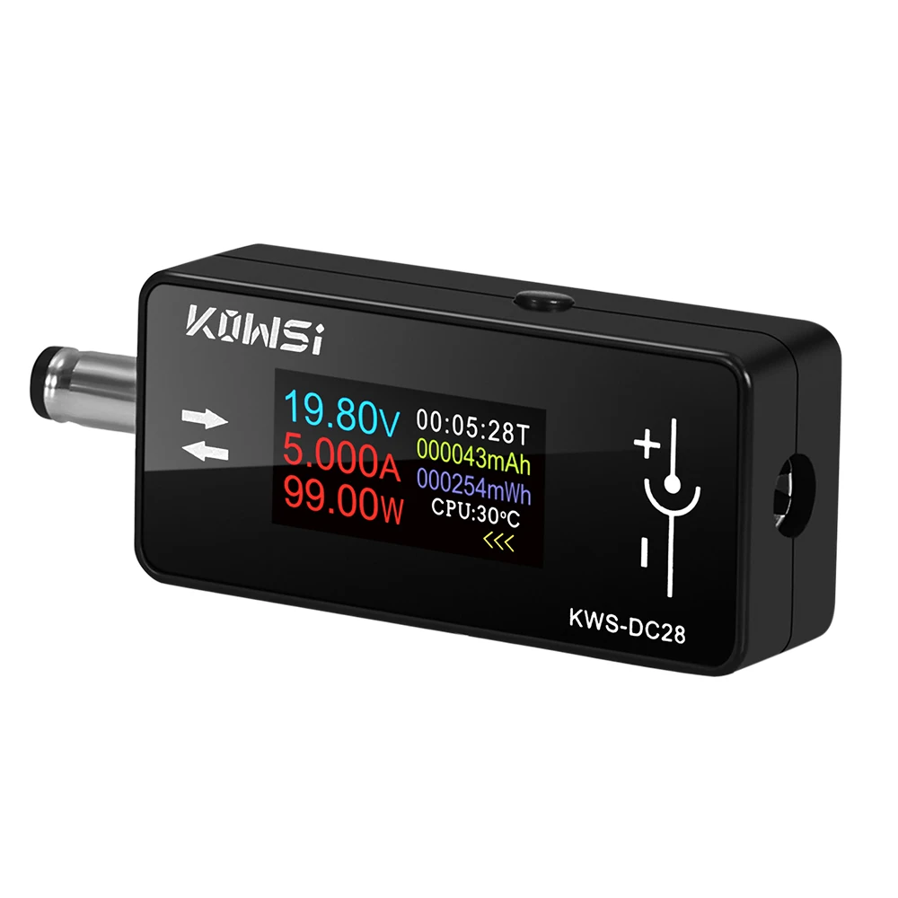 KWS-DC28 0.96 inch TFT HD Digital Display DC Voltage Ammeter thumbnail 4