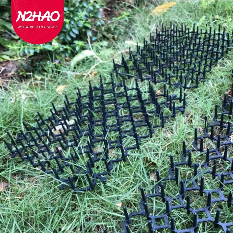 Cat Mats Anti-Cat Garden Dogs Repellent Mat Stimulation Strips Keep Cats Away Safe Plastic Spike Garden Protection Accessories