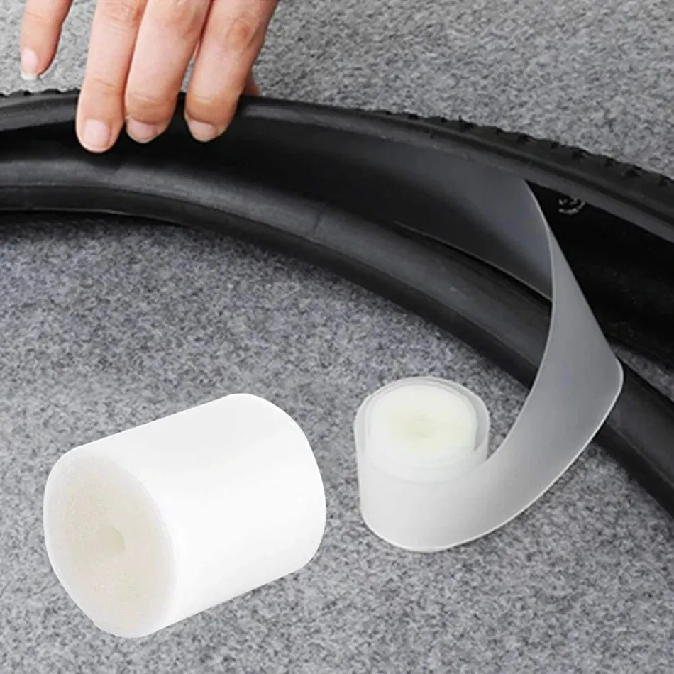 Bicycle Tire Liner Protection Pad - Puncture Proof, Anti-Rolling Inner Tube Mat (2-Pack)