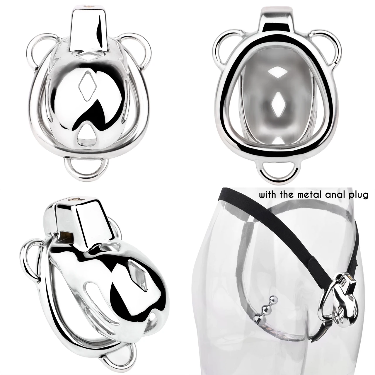 FRRK Cobra Adult Sex Tooys for Man Male Mamba Lock Chastity Cock Cage Penis Sleeve Cockrings Erotic CB Lock BDSM CBT Chastity 18