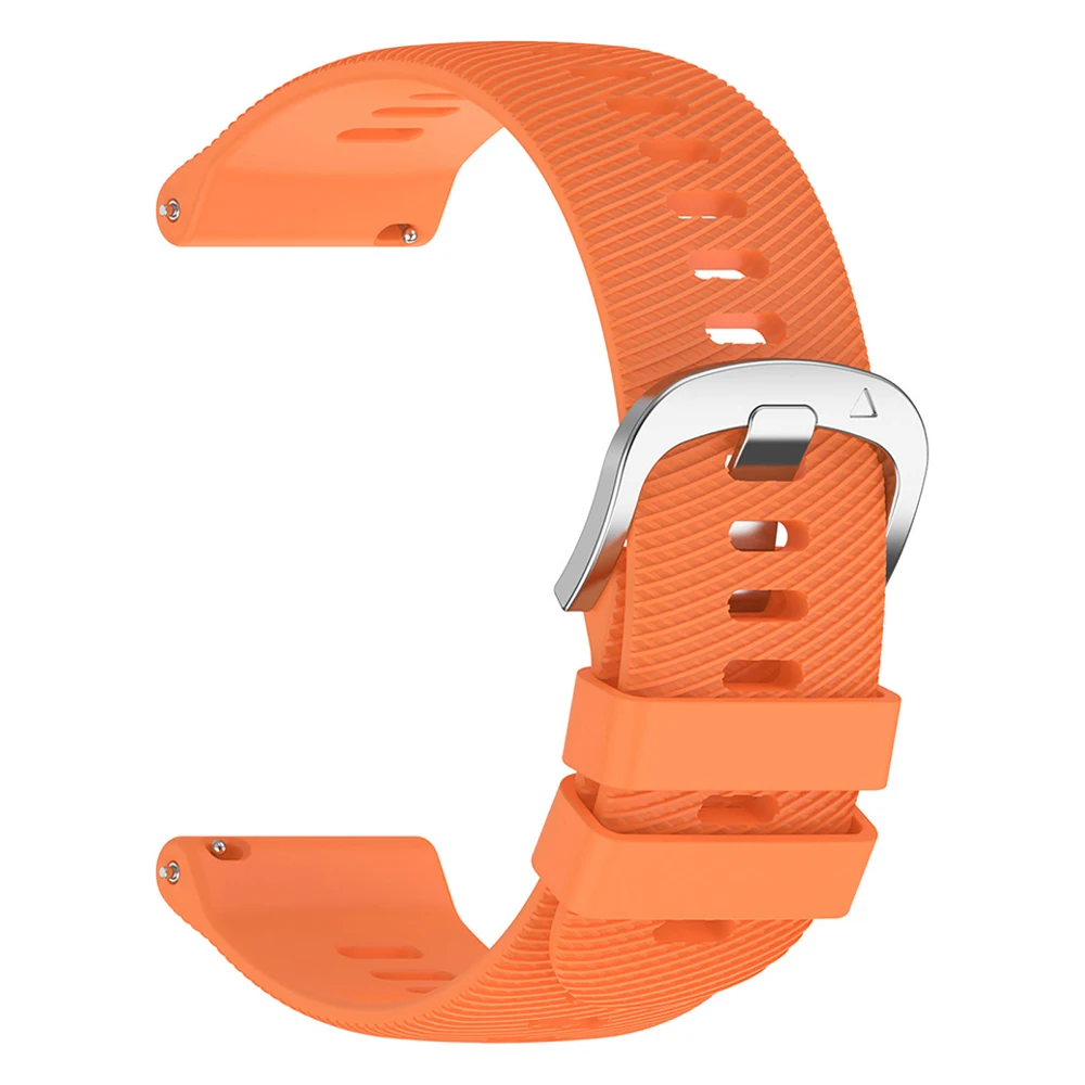 Enhanced Soft Rubber Sports Strap | Premium Replacement Bracelet, 20mm/22mm