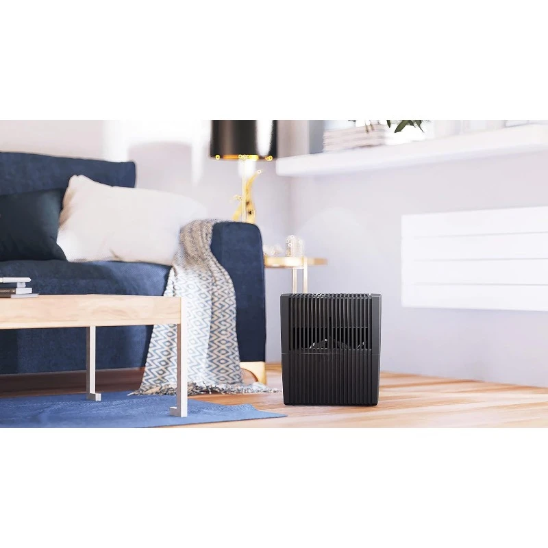 Filter-Free Evaporative Humidifier for Spaces up to 430 ft², LW25 Original Humidifier Black 3