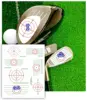 Golf Impact Stickers Sticker Oversized Wood Labels Roll Balls Hitting Recorder for Men Women Practice Drop Shipping 3