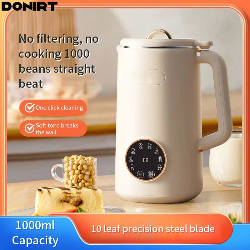 1LSoyaMilkMachineElectricHighSpeedBlendersSoybeanMilkMaker