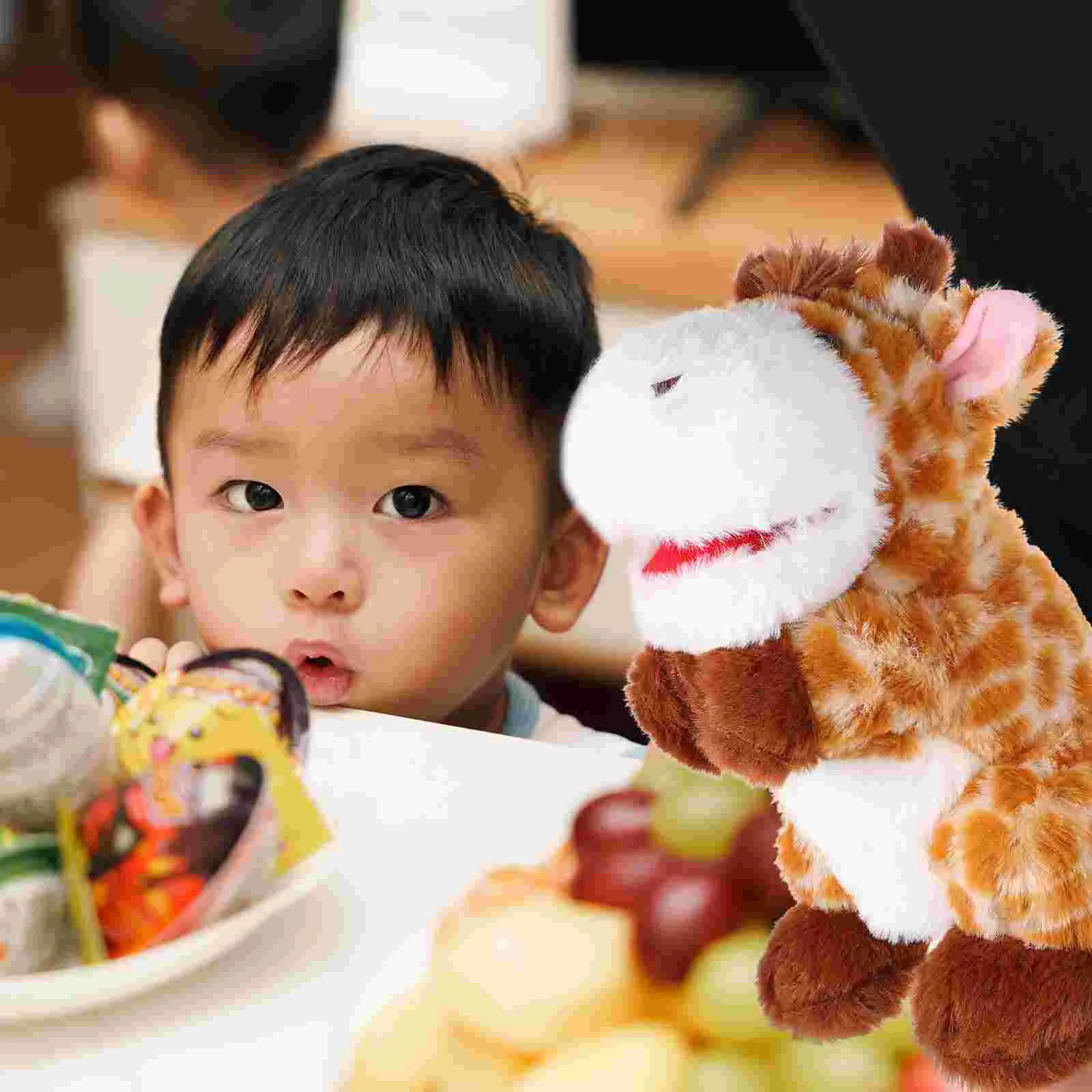 

Hand Puppet Stuffed Cartoon Animal Puppets For Story Telling Hands Plush Toy