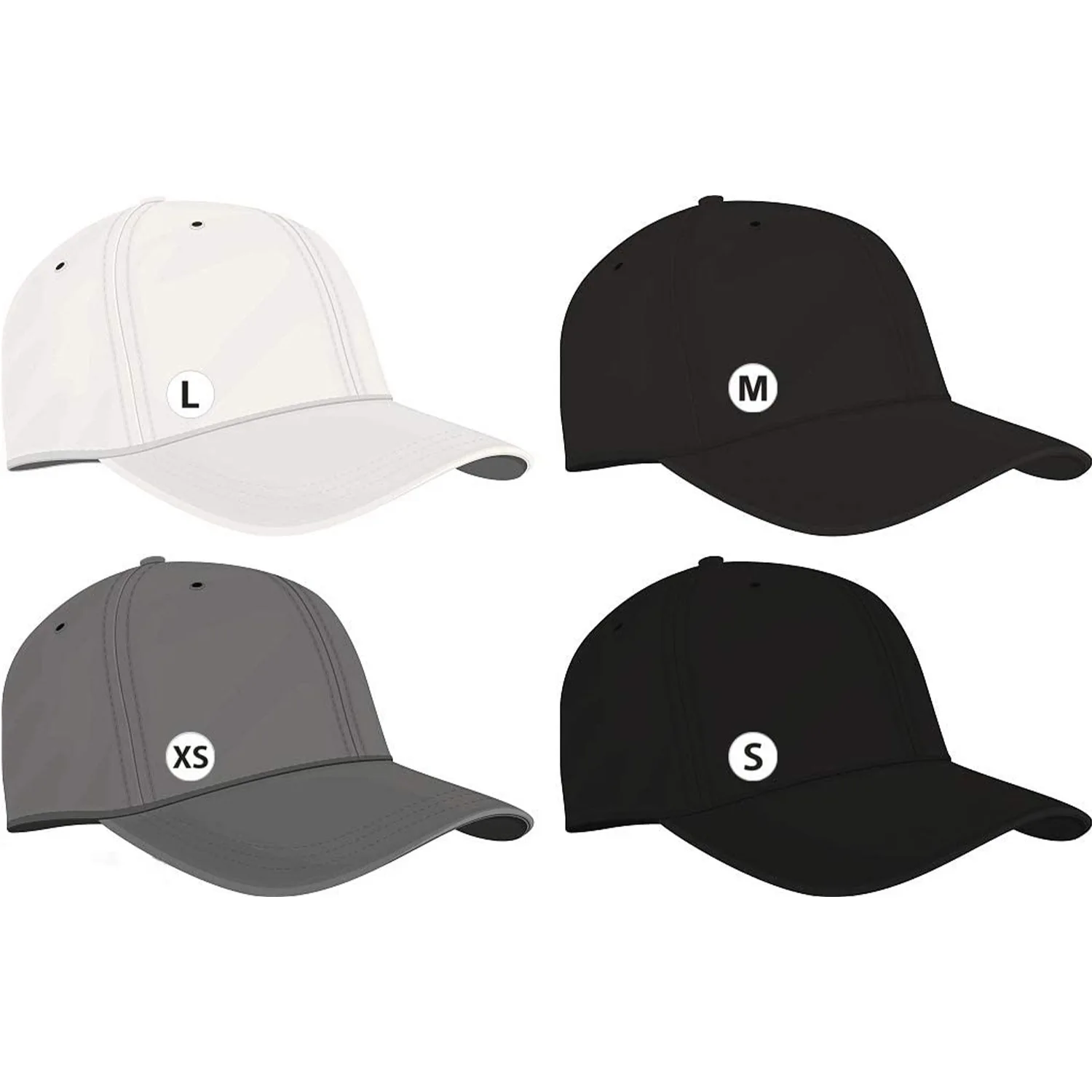 Label Sticker 50-500 pcs/roll 2.5 cm One inch Mark Apparel Product Size Model Identification Packaging Bag