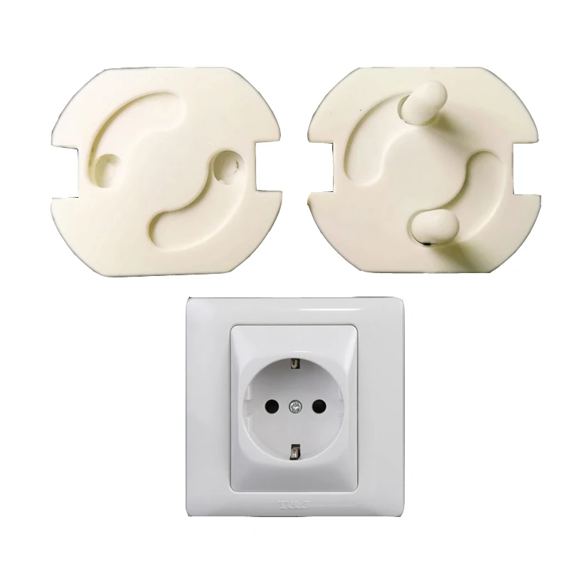 20Pcs Anti Electric EU Plug Sockt Cover Sockproof Safety Electrical Outlet For Kids