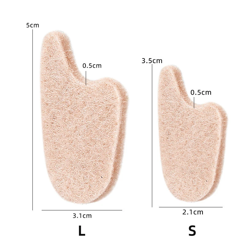 Hallux Valgus Splitter Toe Spacer 10Pieces Overlapping Fingers Pedicure Separator Corrector Pain Relif Foot Care Correction