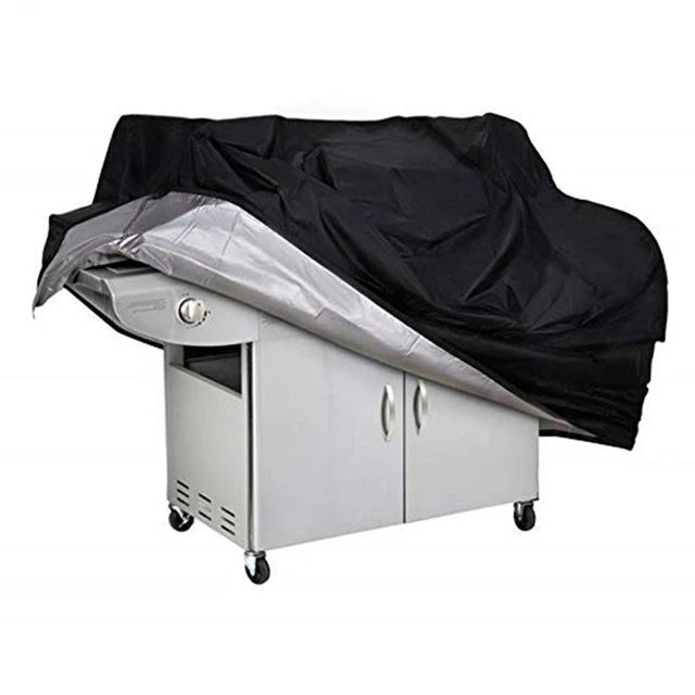 Housse de barbecue, housse de gril à gaz, housse de protection pour barbecue,  couverture imperméable et résistante aux UV, housse de gril extérieur  étanche à la poussière, 145 x 61 x 117cm