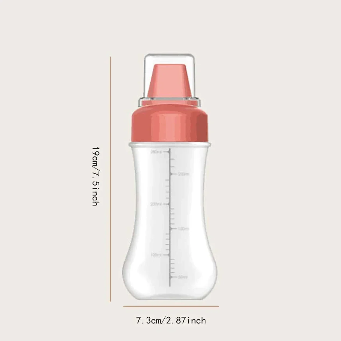 1PC-Squeeze Bottle, Plastic Condiment Squeeze Bottles With Squeeze Top,  Sauce Squeeze Bottles For Sauces, ,Kitchen Supplies