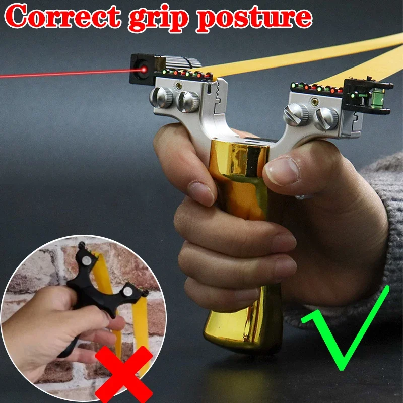 Outdoor Shooting Bow Resin Bow Head + Rubber Band
