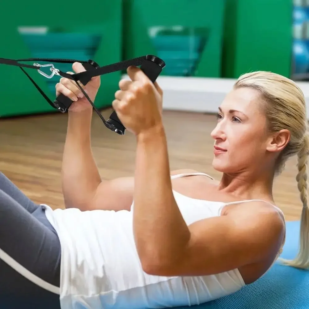 Resistance Bands Exercise Band Handle Fitness Accessorie Exercise Workout Pull Rope Grip Gym Accessories Fitness Equipment - 3
