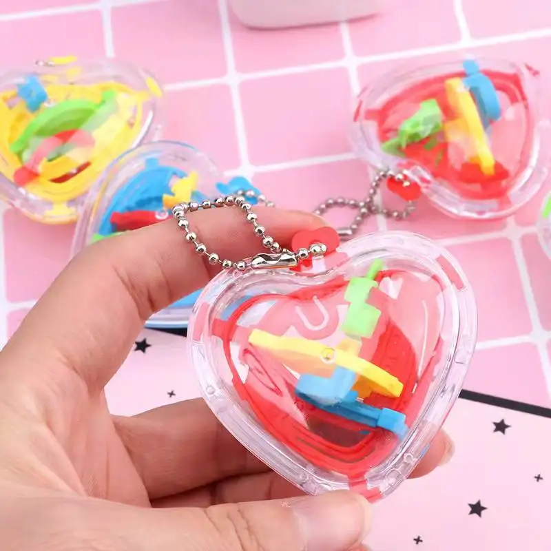 Educational Toys Cube Walking Bead Maze Love Intelligence Maze ball Children's Puzzle Toys Break Through Puzzle For Kids Gifts 3