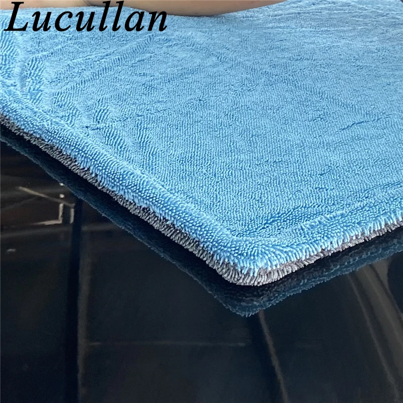 Lucullan Prime Twist Plush Clothes 70X90CM 1200GSM Microfiber Drying Towel