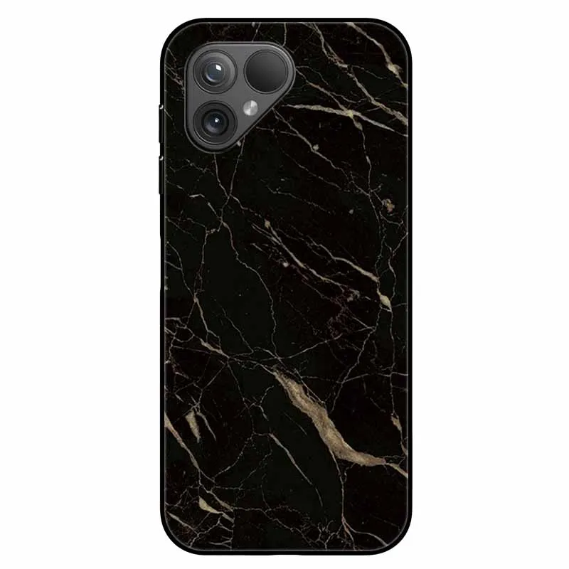 Stylish Marble Soft Silicone Phone Case - Shockproof TPU Cover
