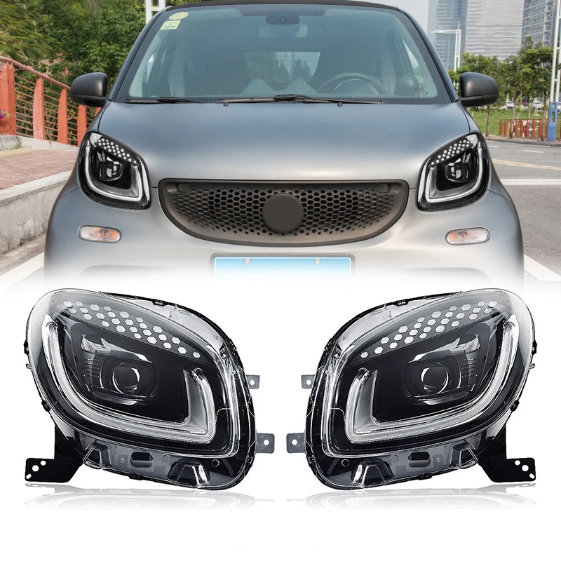 1 Paio Di Fari A Led Per Auto Gruppo Indicatori Di Direzione Per Smart 453 Fortwo Forfour 2019 2018 2017 2016 2015