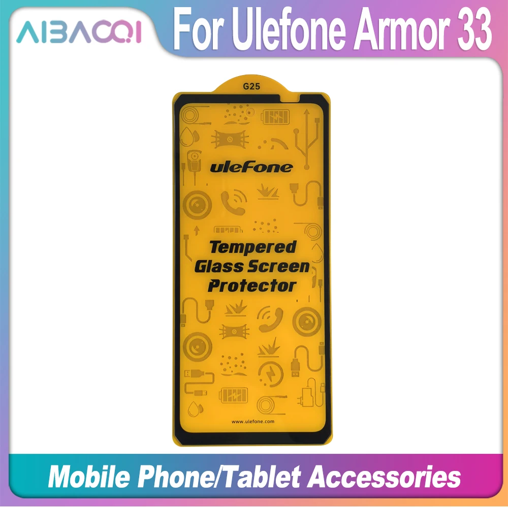 AiBaoQi Premium Clear Screen Protector Glass Film