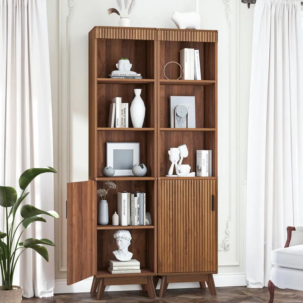 Slim Fluted Tower Cabinet 6