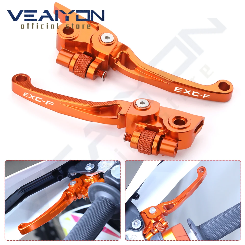 Алюминиевые рычаги тормоза и сцепления для KTM EXC-F EXCF exc-f 250EXC-F 350EXC-F 450EXC-F 500EXC-F мотоцикла CNC