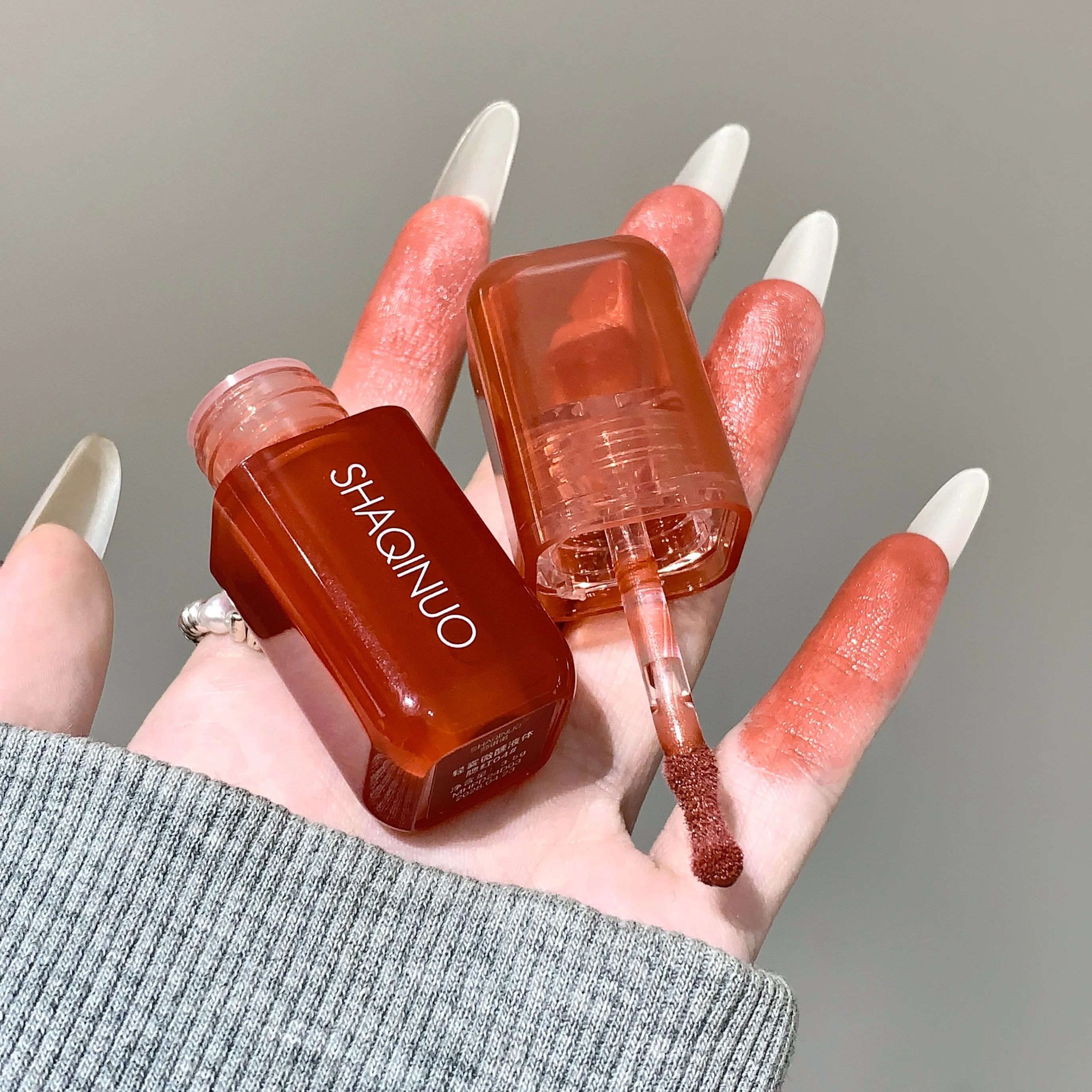 Light Blush Liquid SHAQINUO Moisturizing Mirror Vitality Whitening Brightening Natural Rouge