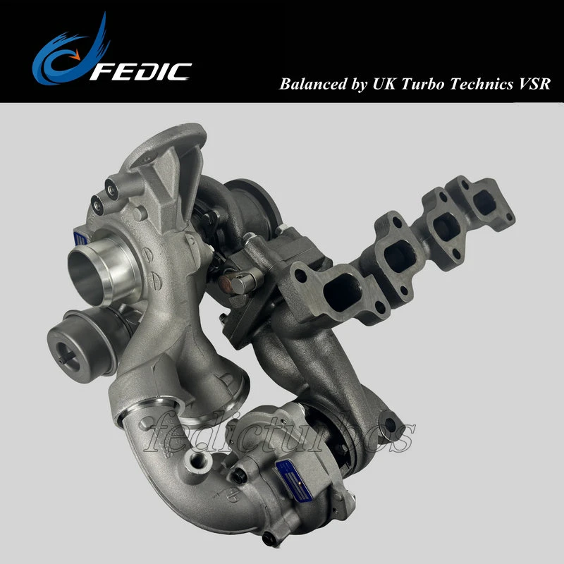 Twin Turbocharger R2s Kp35k04 10009700065 53049880102 Turbine Full  