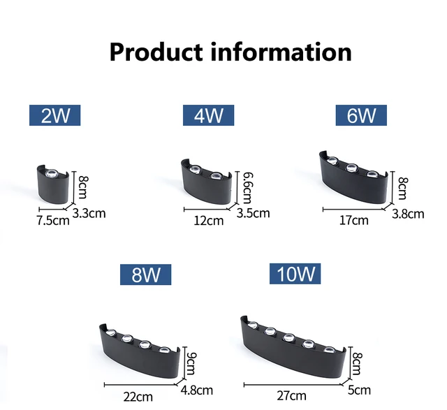 IP65 방수, 현대적 스타일, 다목적적, 설치 용이한 야외 벽 램프